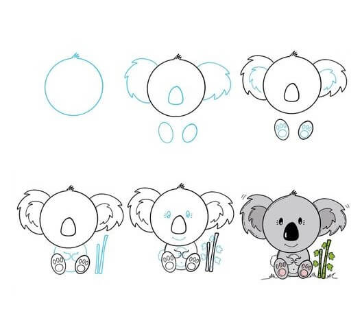 Idée koala (3) dessin