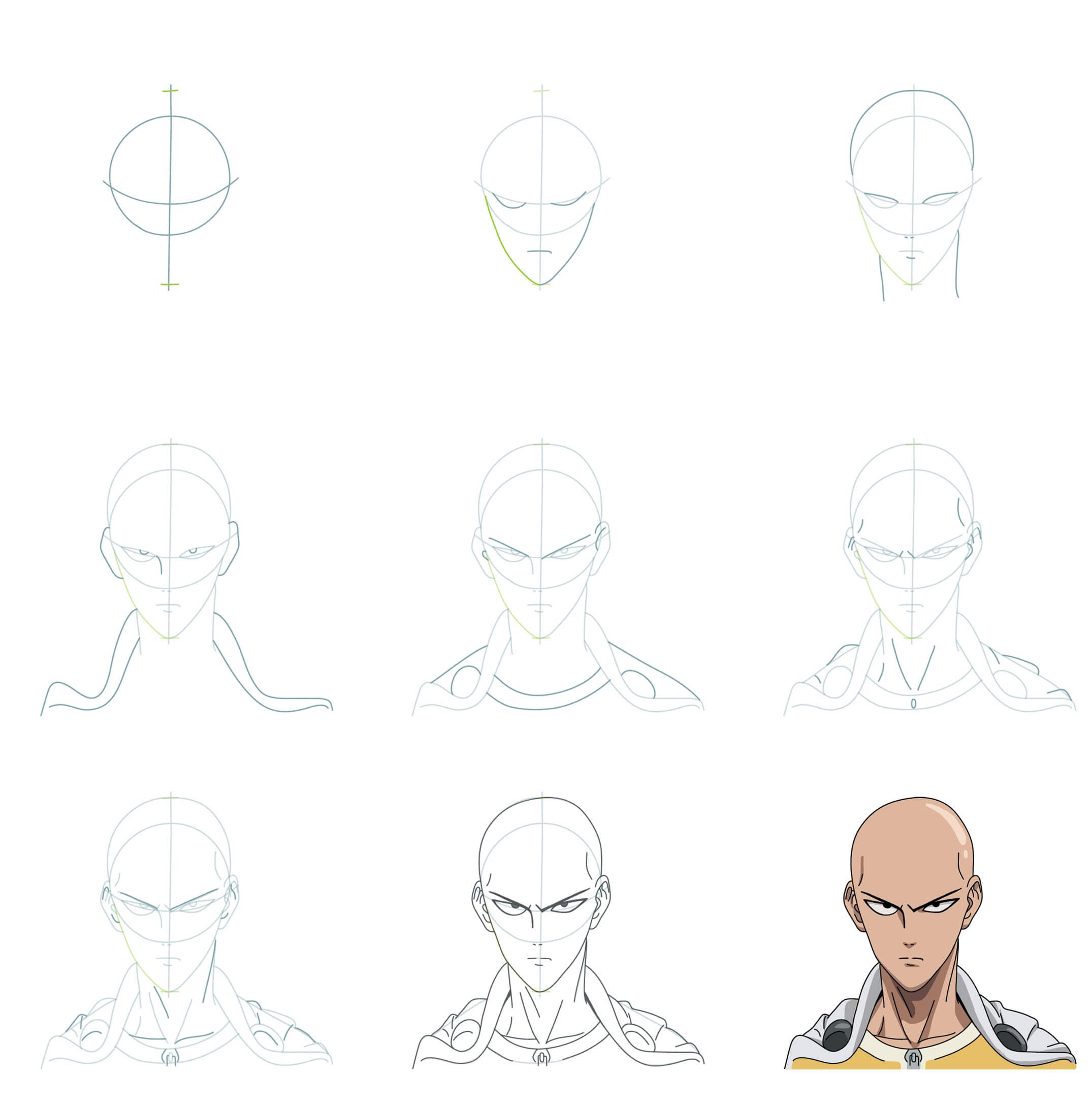 Saitama dessin