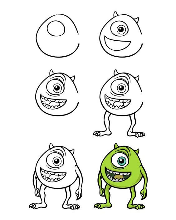 Idée Wazowski (1) dessin