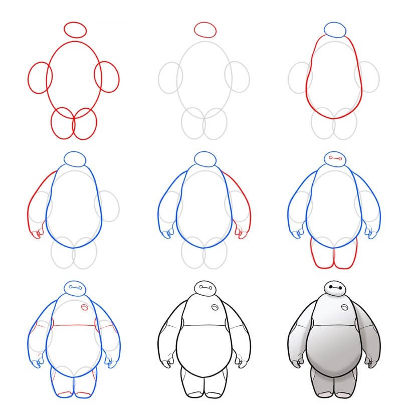 Baymax dessin