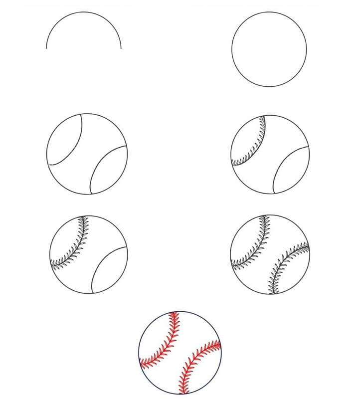 Idées de baseball (1) dessin