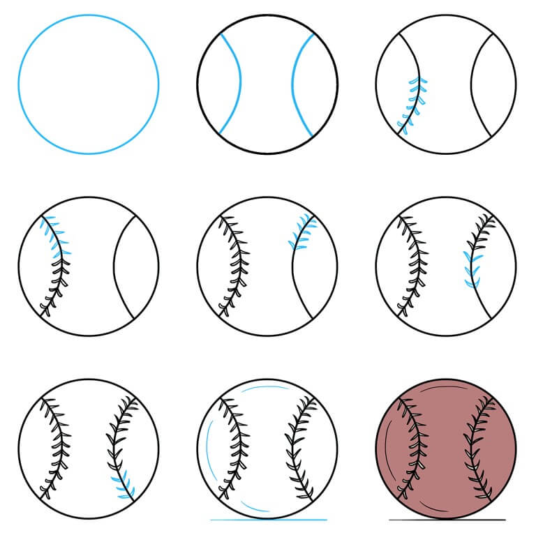 Base-ball dessin