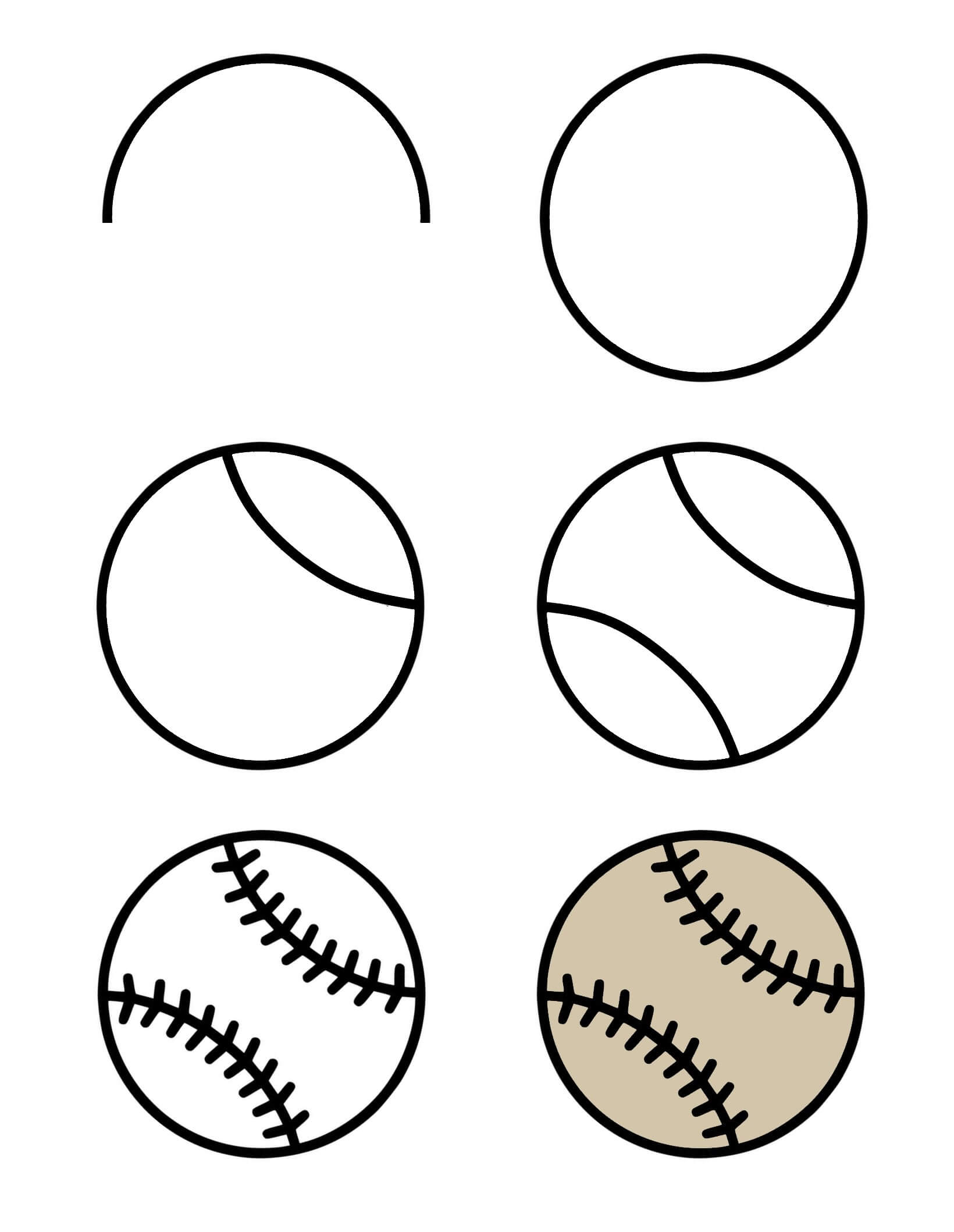 Idées de baseball (5) dessin