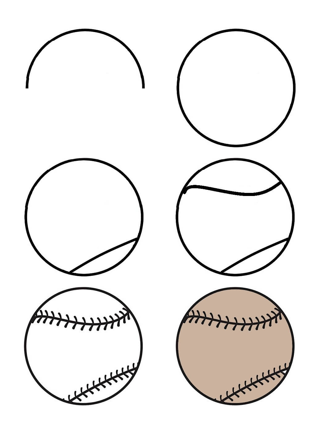 Idées de baseball (6) dessin