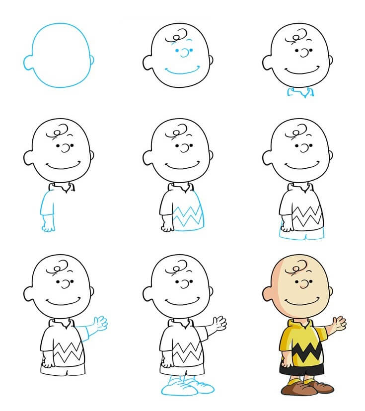 Charlie Brown dessin