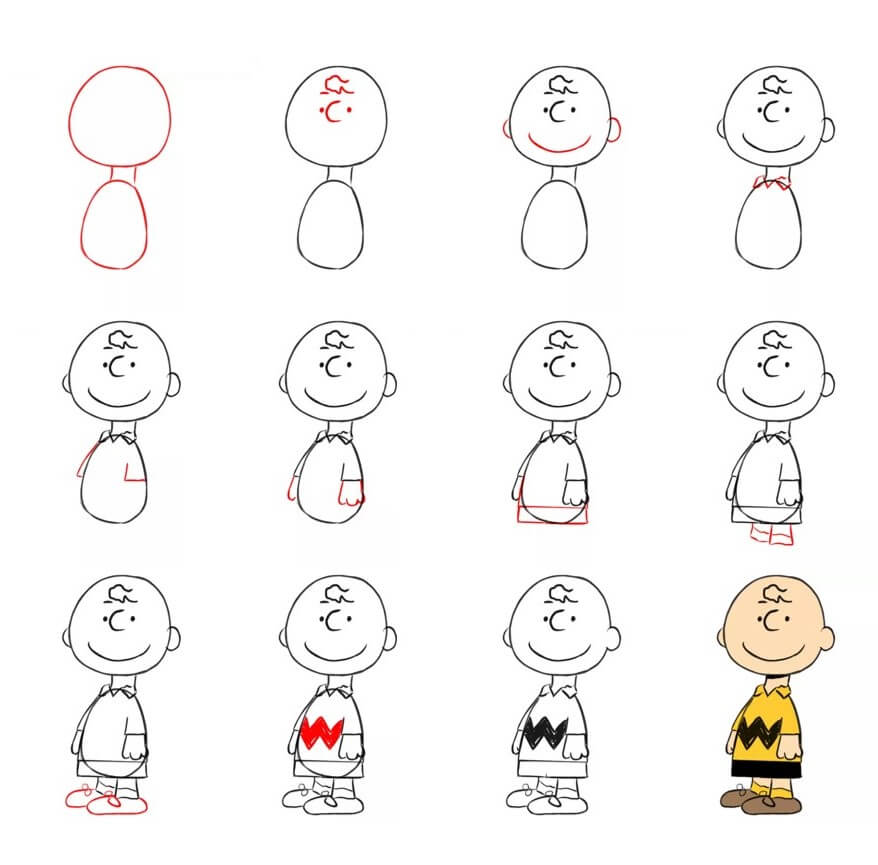 Idées de Charlie Brown (15) dessin