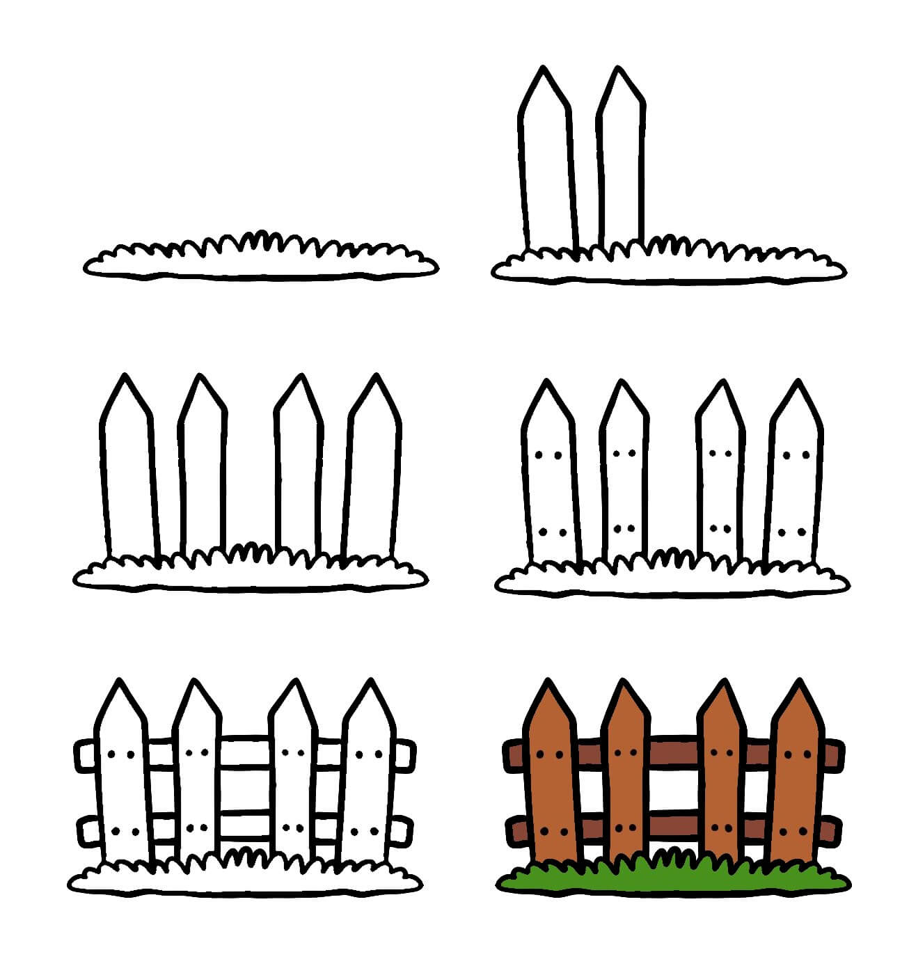 Idées de clôture (5) dessin