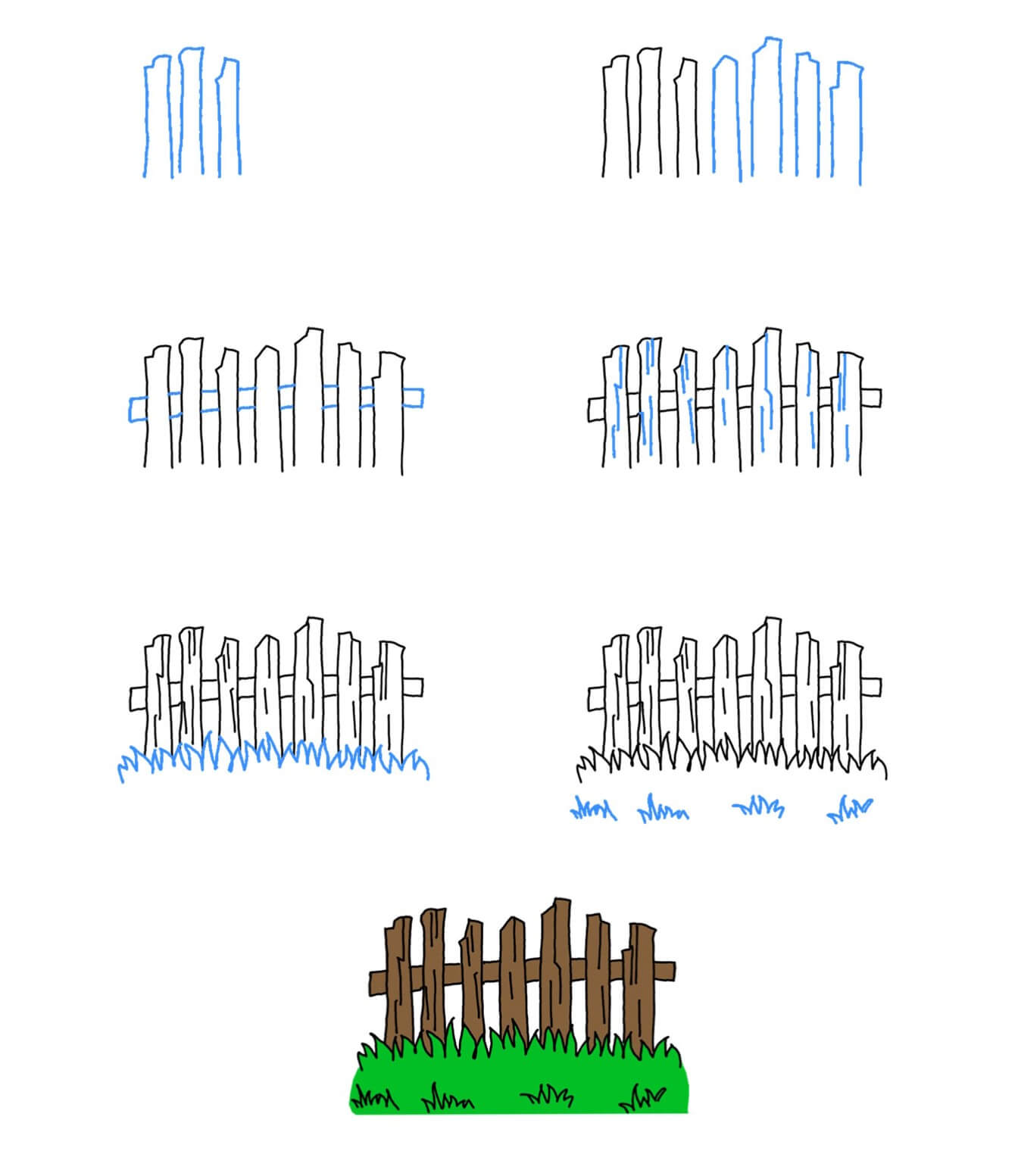 Idées de clôture (9) dessin