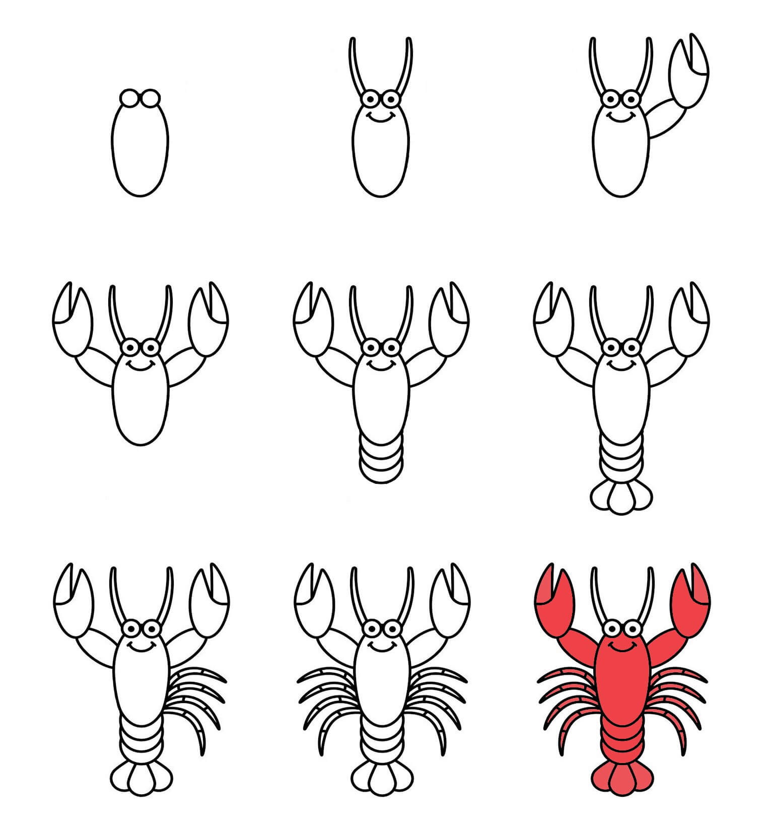 Idées de homard (1) dessin