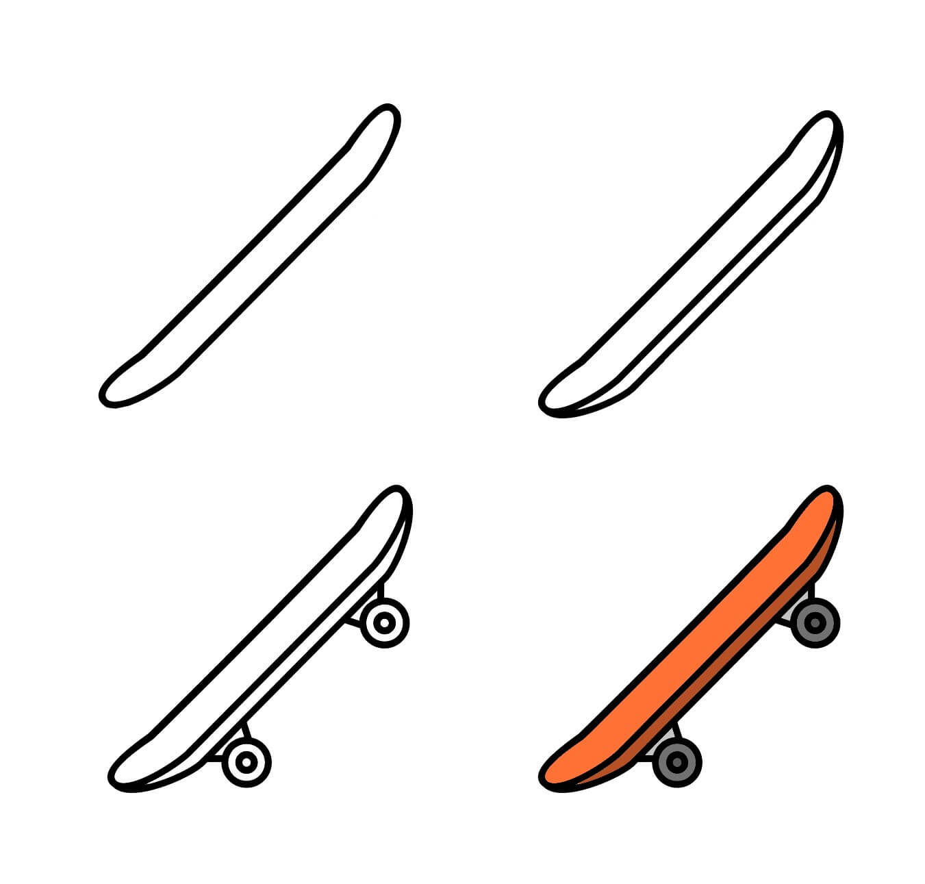 Idées de skateboard (1) dessin