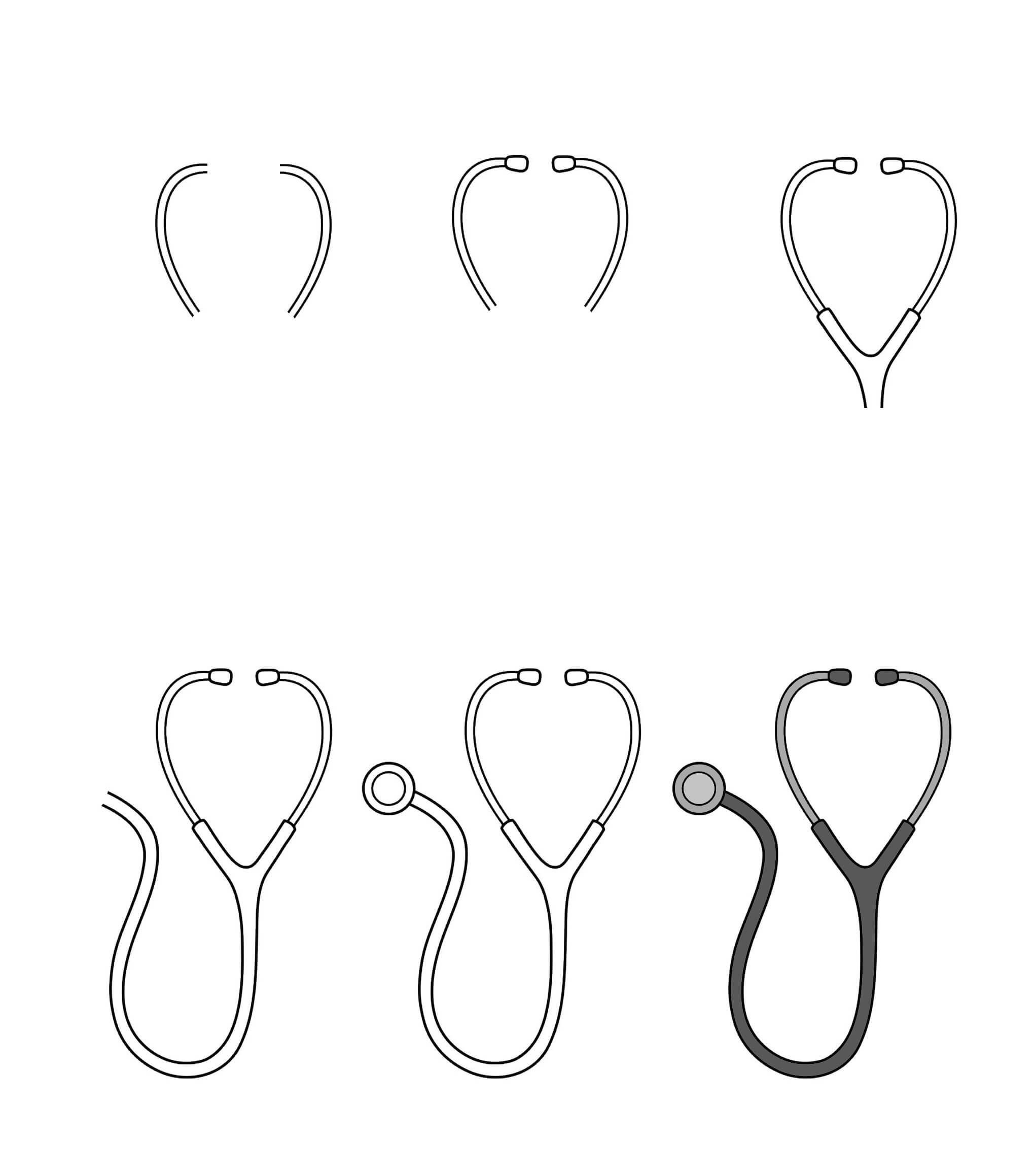 Idées de stéthoscope (3) dessin