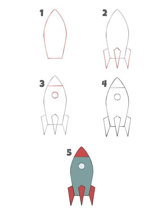 Idées de vaisseaux spatiaux (23) dessin