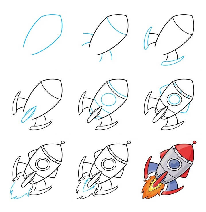 Vaisseau spatial dessin