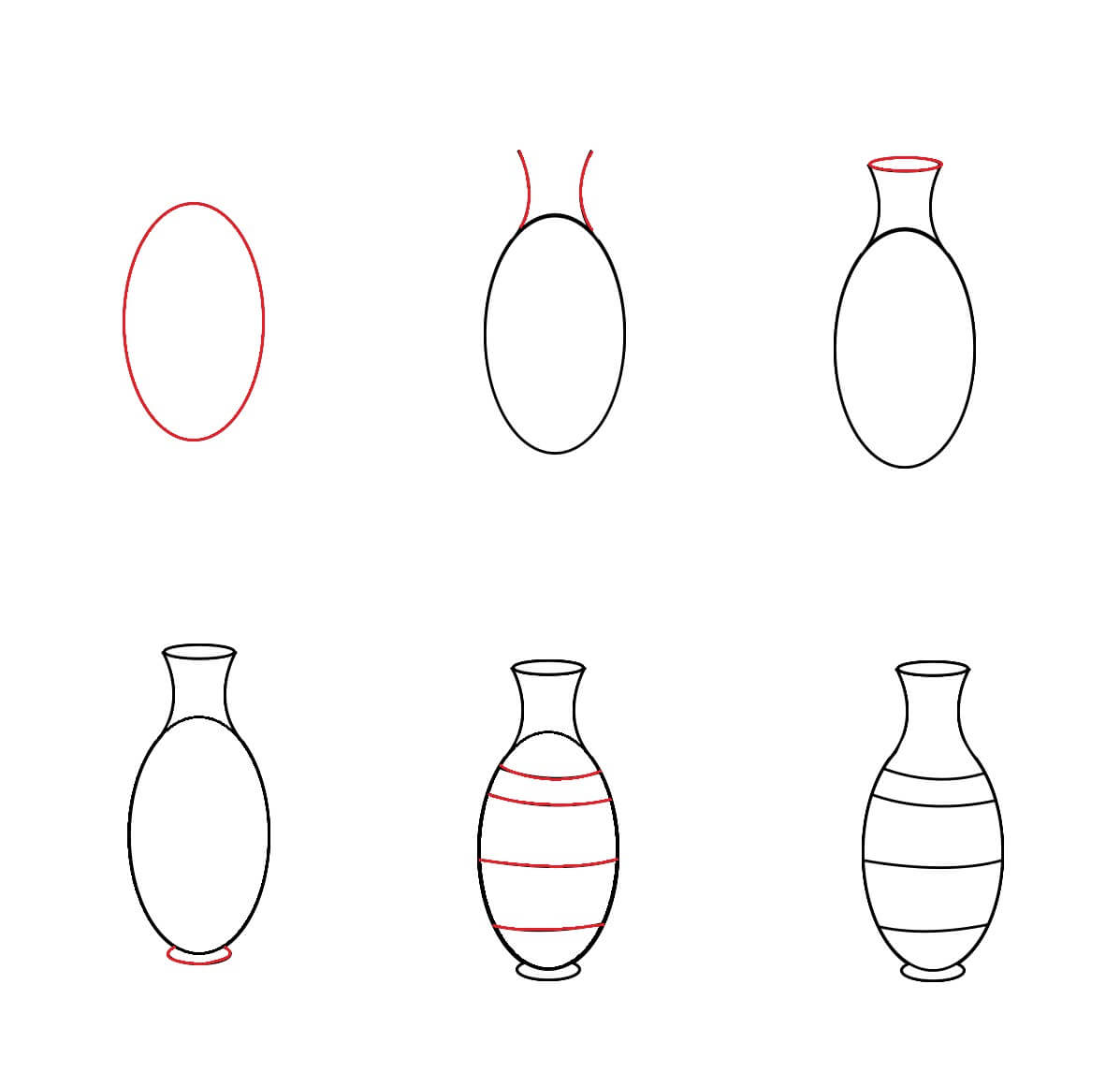 Idées de vases (1) dessin