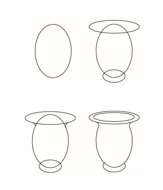 Idées de vases (10) dessin