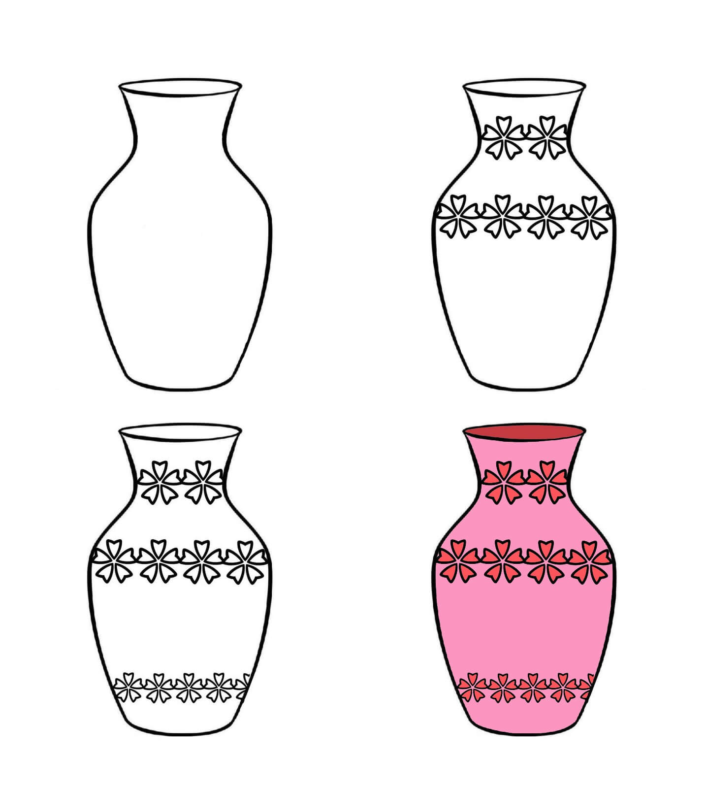 Idées de vases (15) dessin