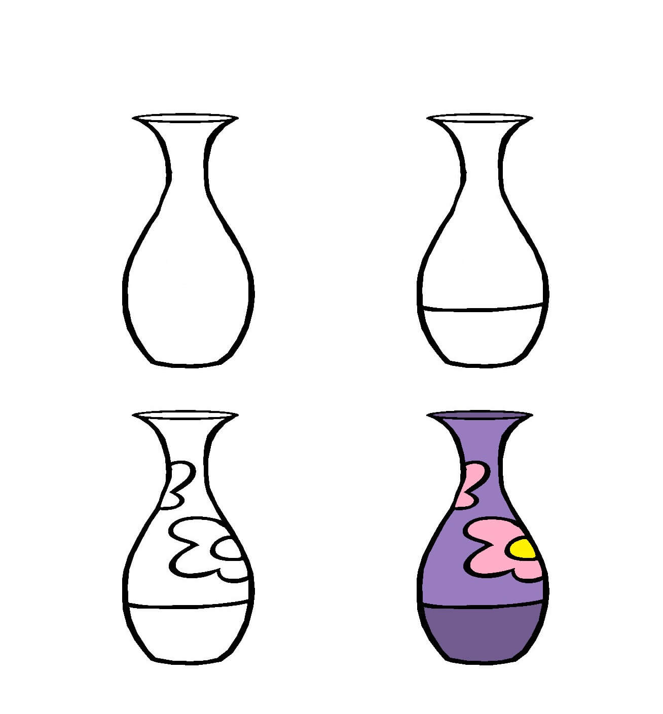 Idées de vases (17) dessin