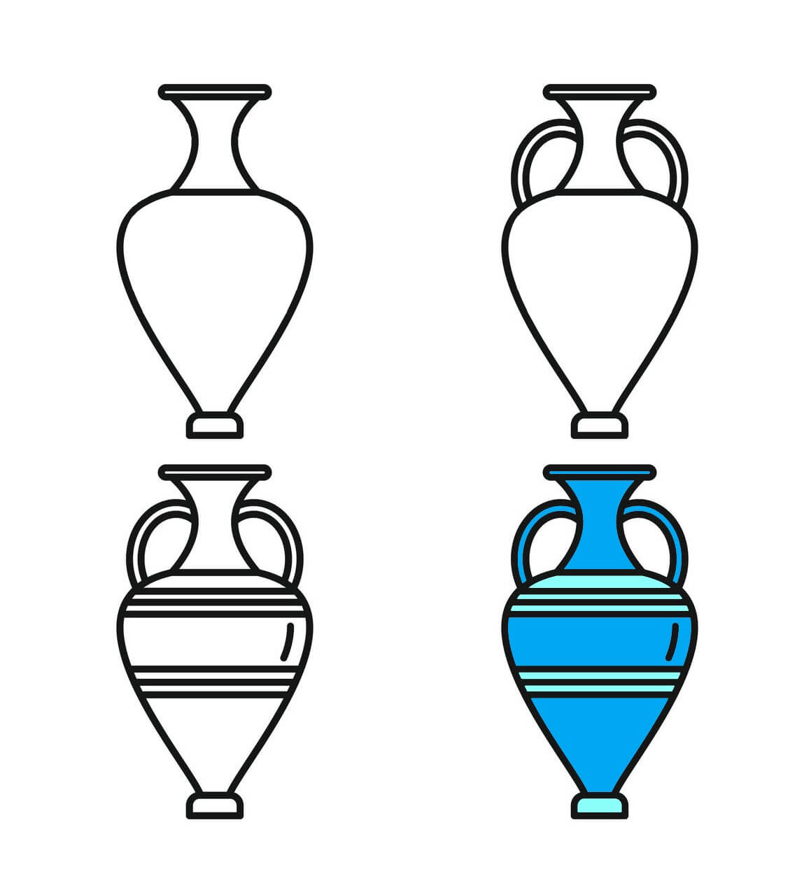 Idées de vases (18) dessin