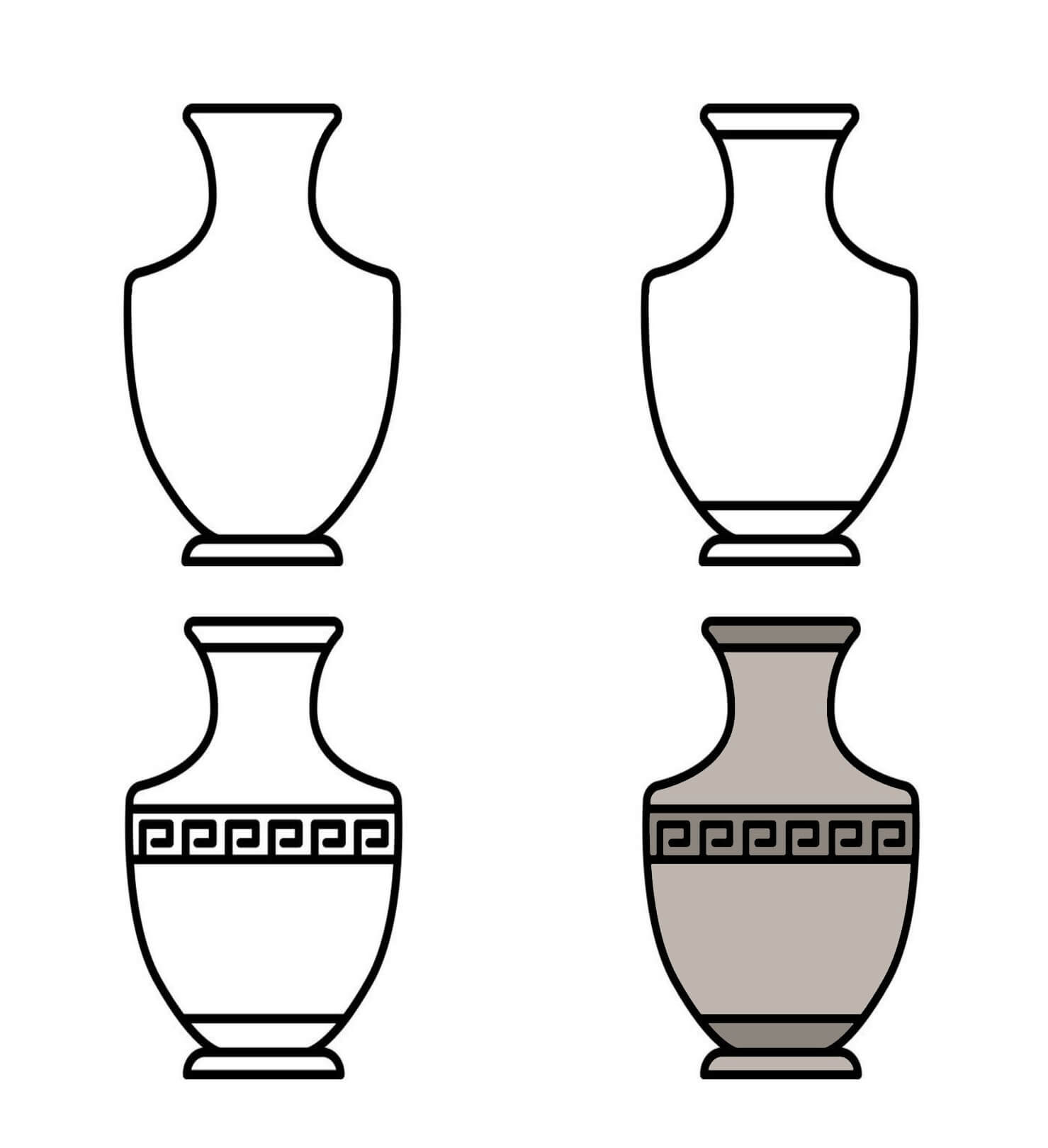 Idées de vases (5) dessin