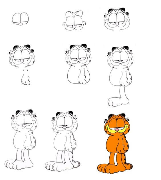 Idées Garfield (2) dessin