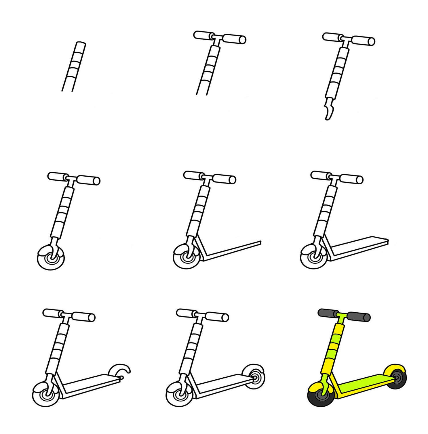 Idées trottinettes (4) dessin