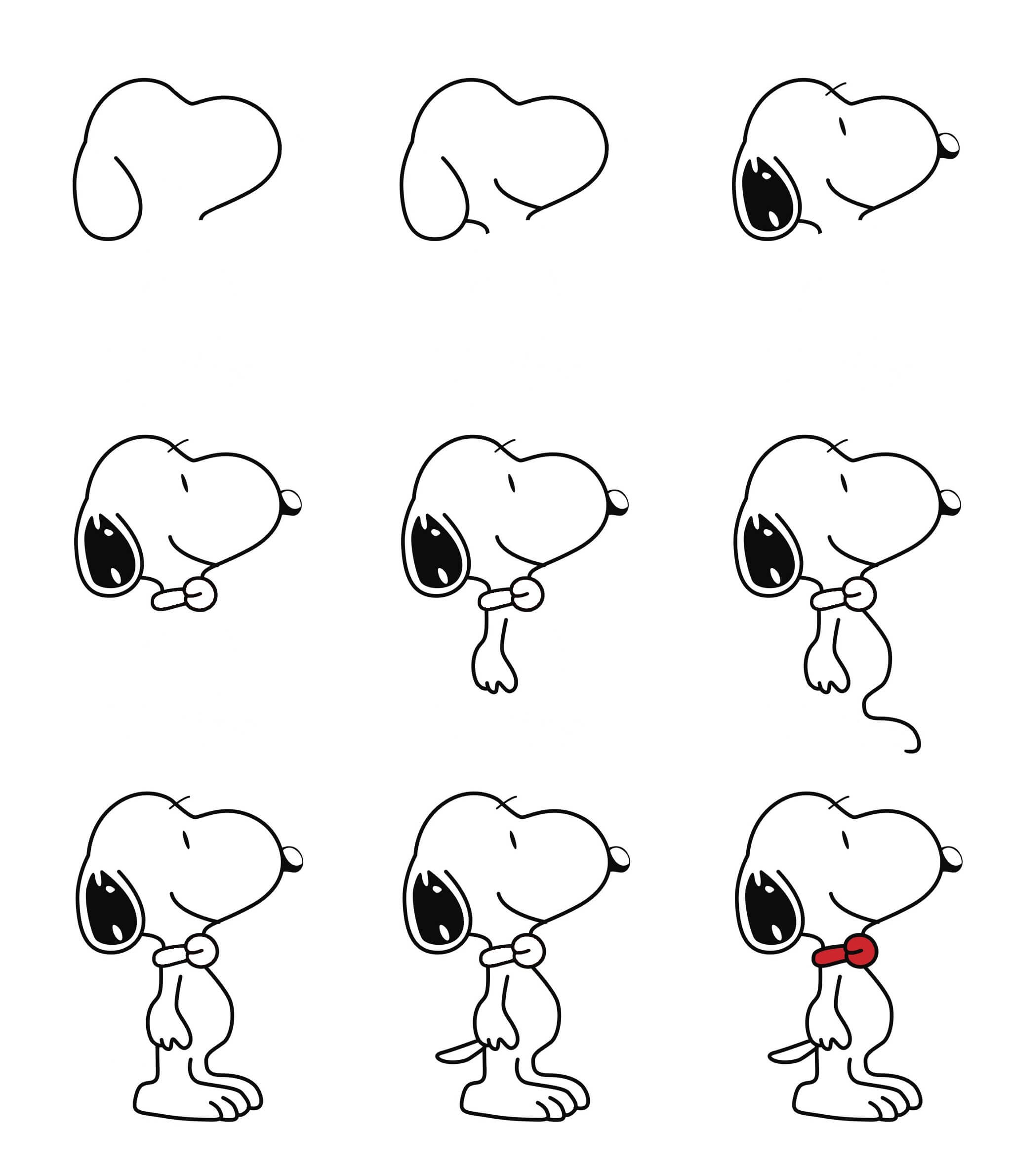 Snoopy idée (10) dessin