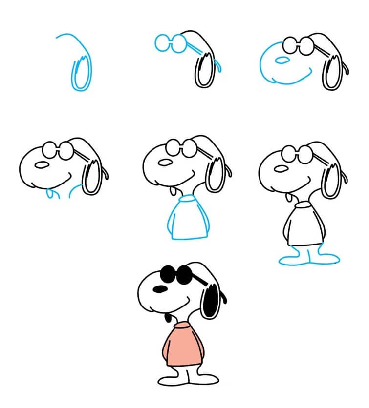 Snoopy idée (20) dessin