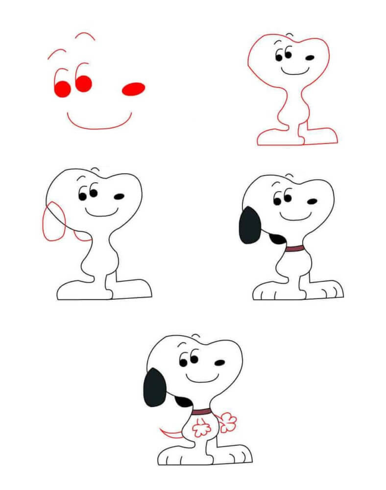 Snoopy idée (26) dessin