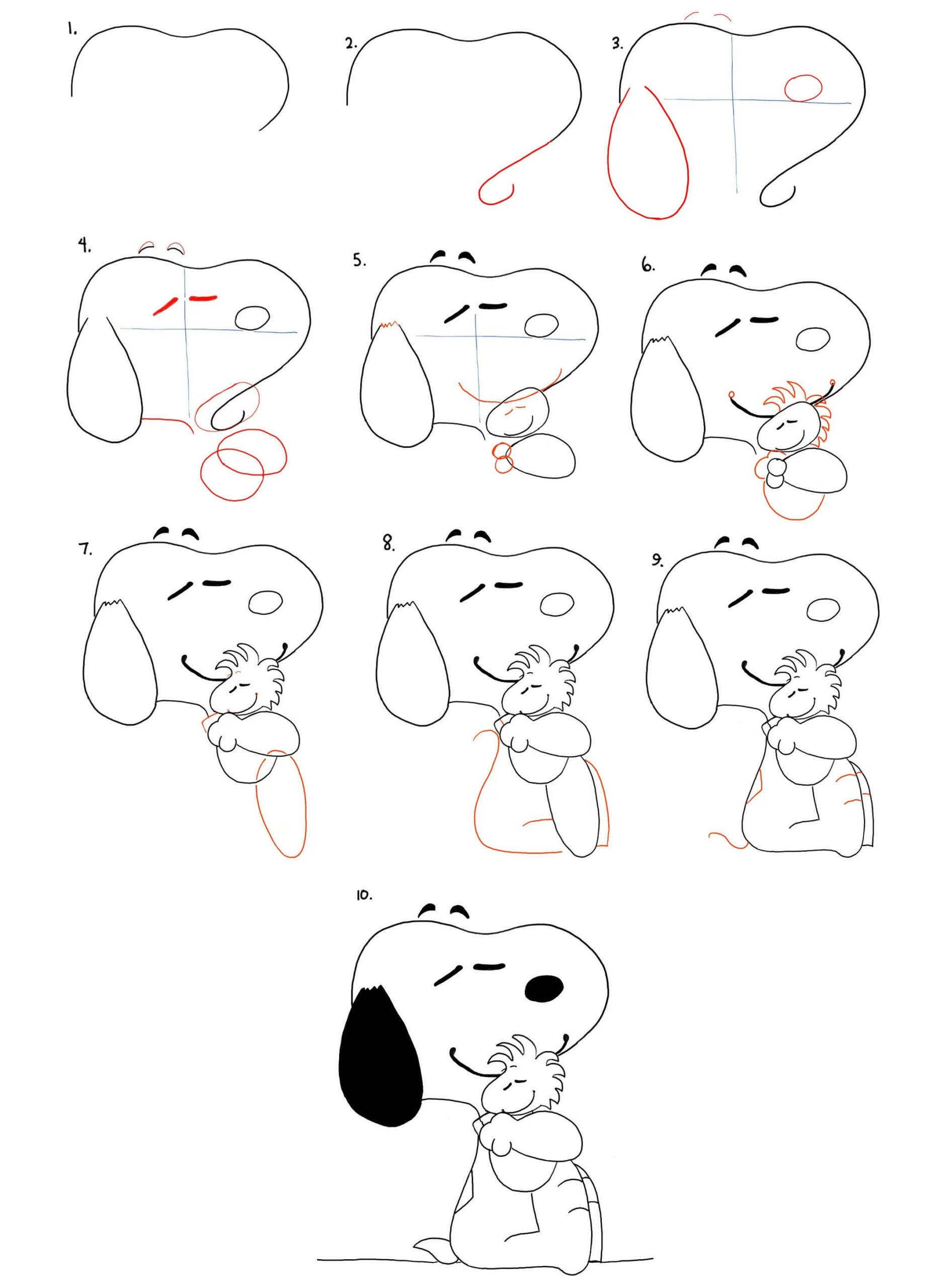 Snoopy idée (27) dessin