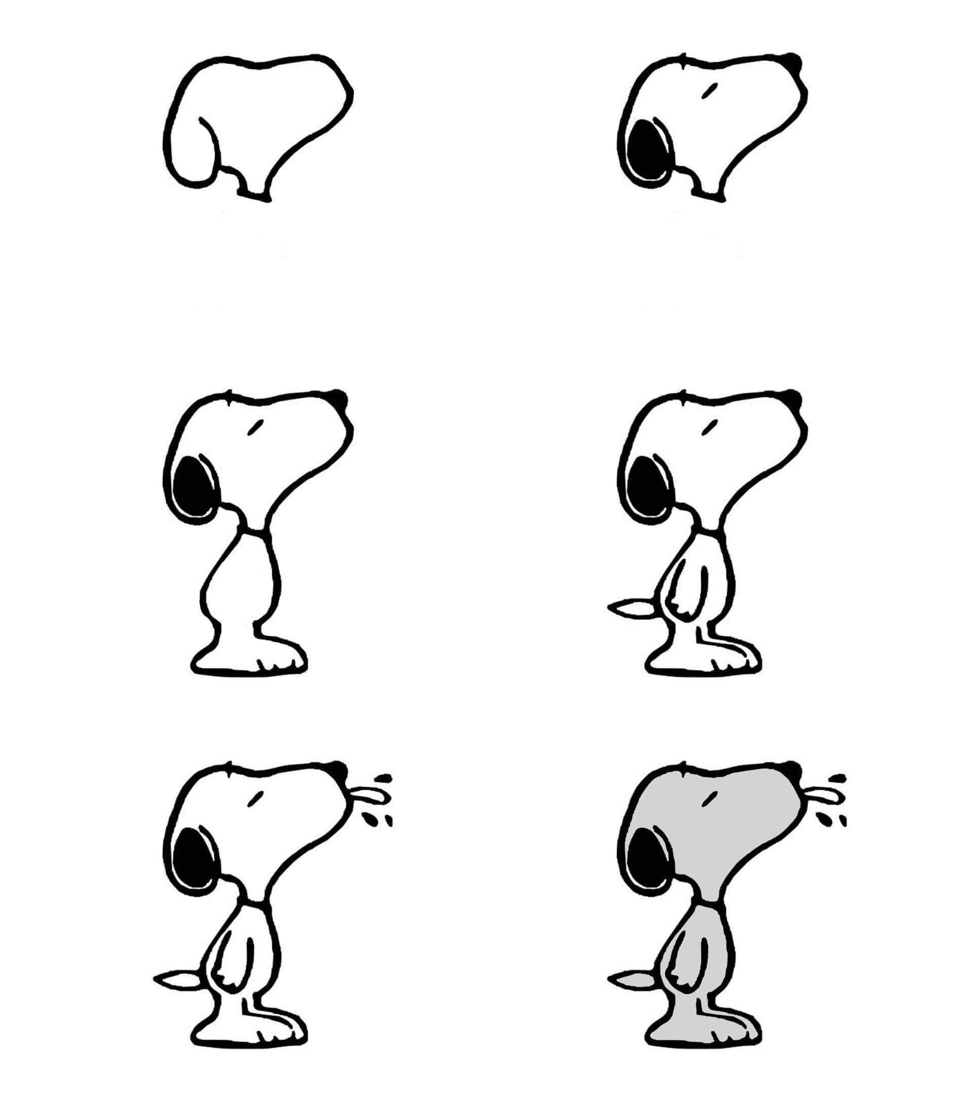 Snoopy idée (28) dessin