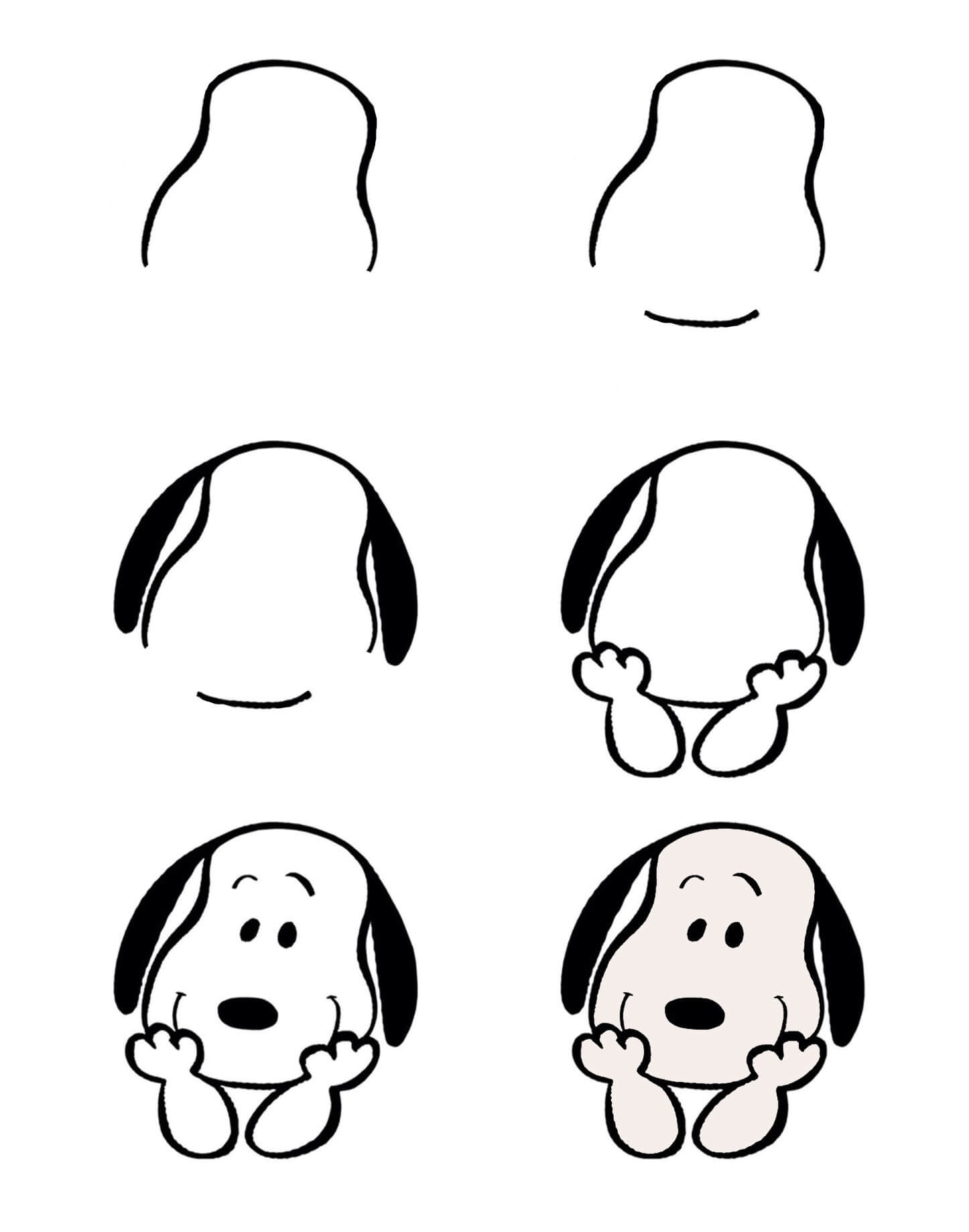 Snoopy idée (30) dessin