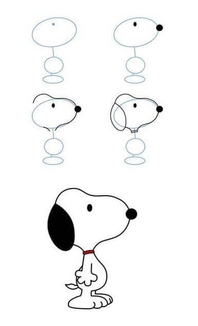 Snoopy idée (5) dessin