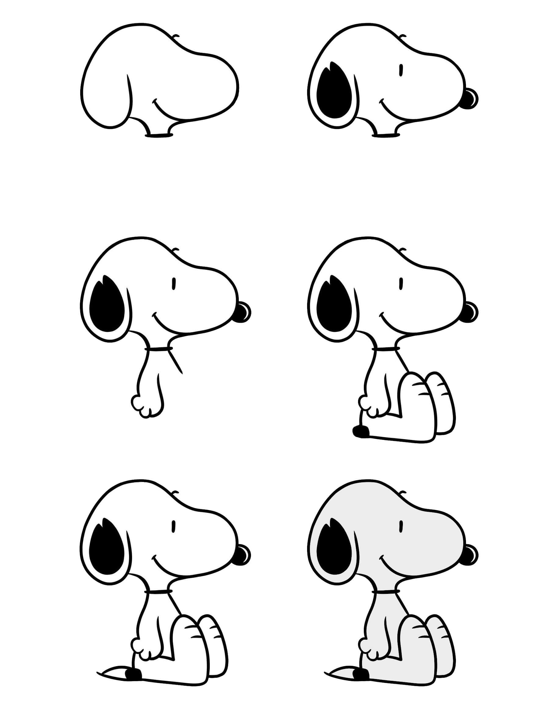 Snoopy idée (6) dessin