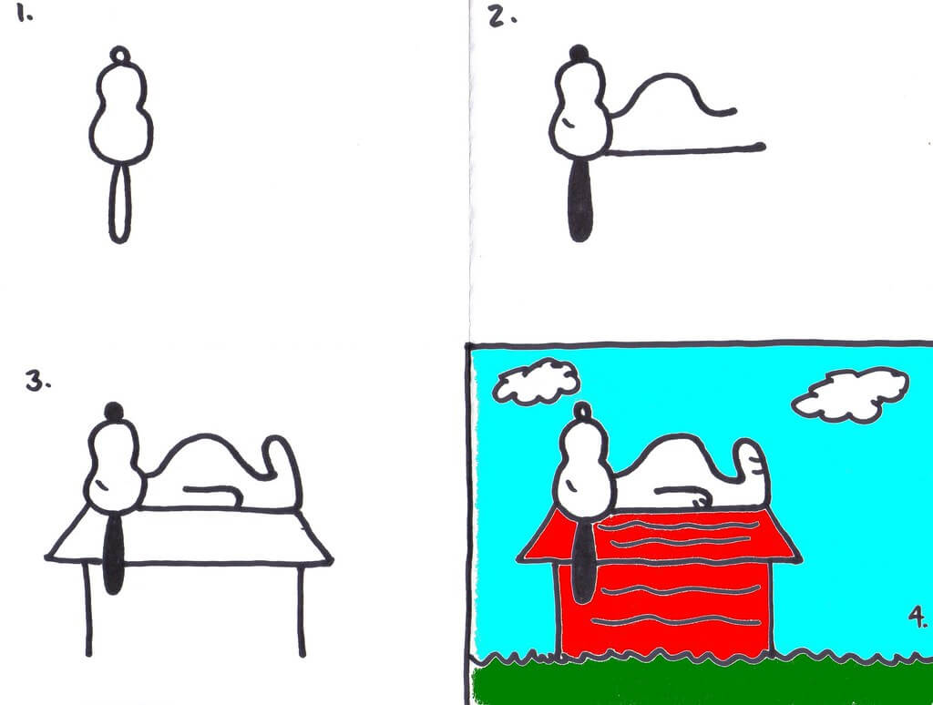 Snoopy idée (7) dessin