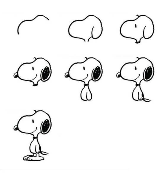 Snoopy idée (9) dessin