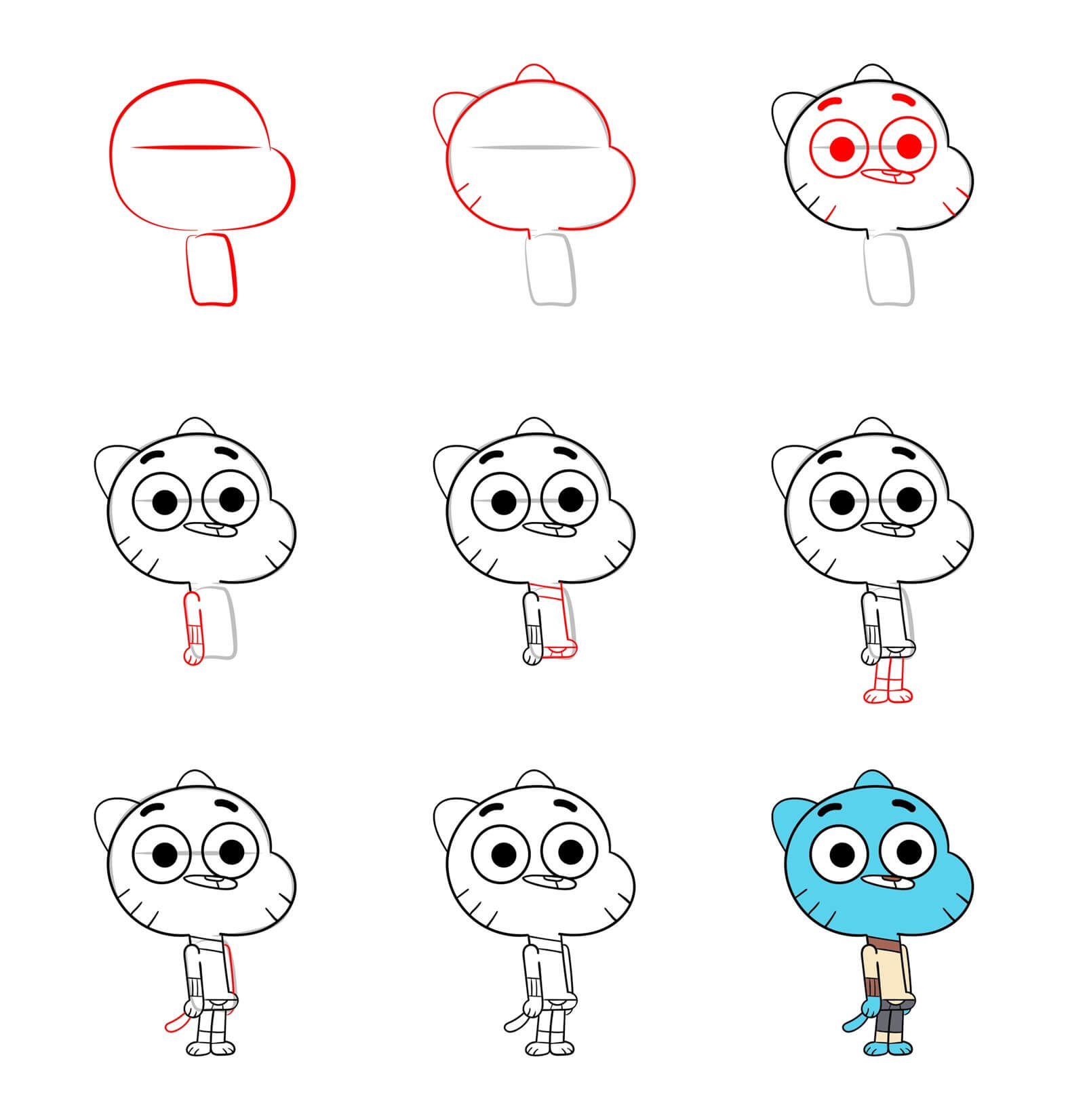 Id es De Dessin Personnages De Dessins Anim s Dessin Facile