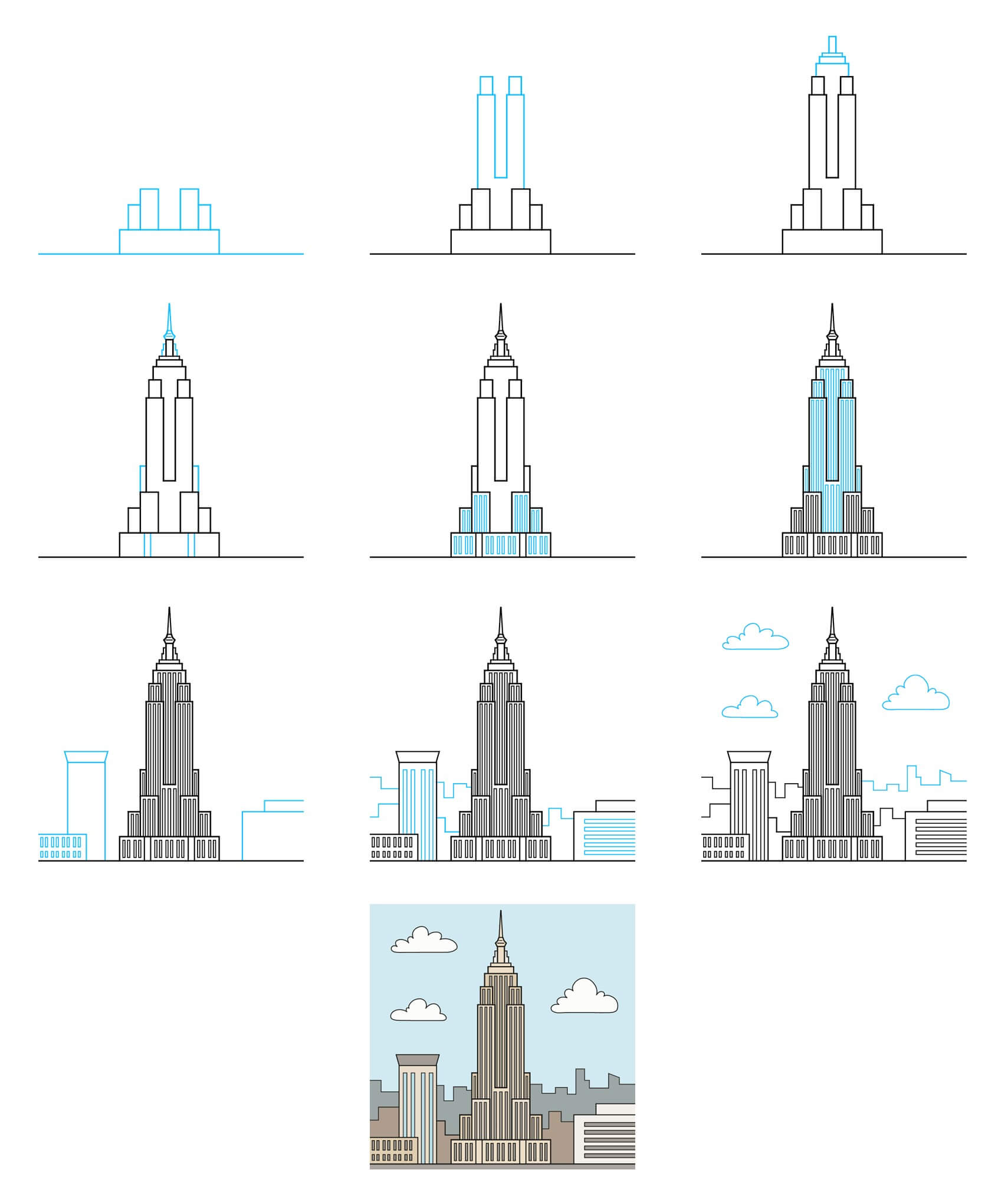 Idée de Bâtiment (3) dessin