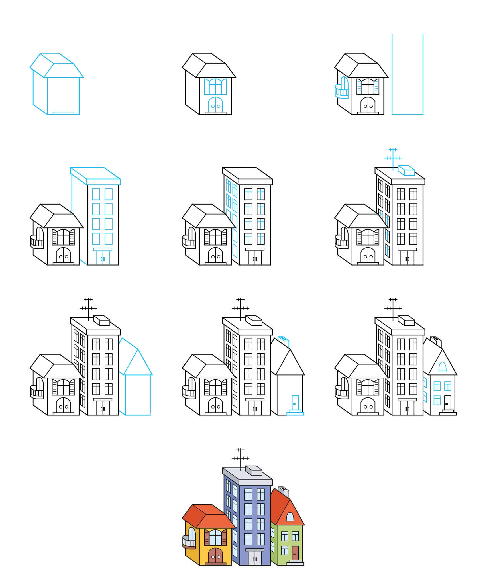 Idée de Bâtiment (4) dessin