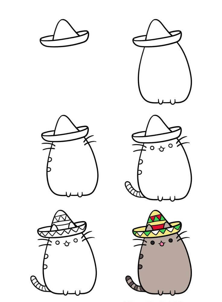 Idée Pusheen (1) dessin