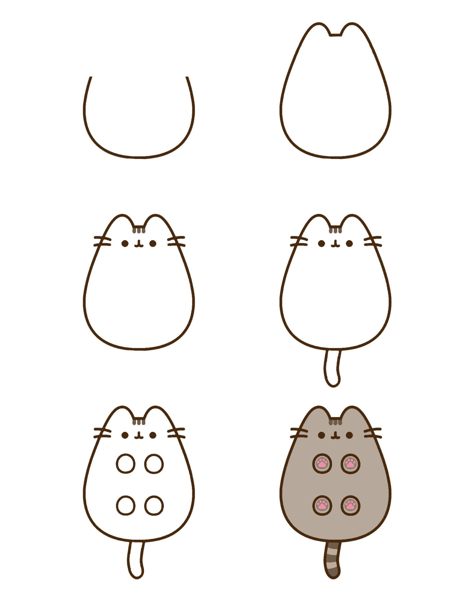 Idée Pusheen (14) dessin