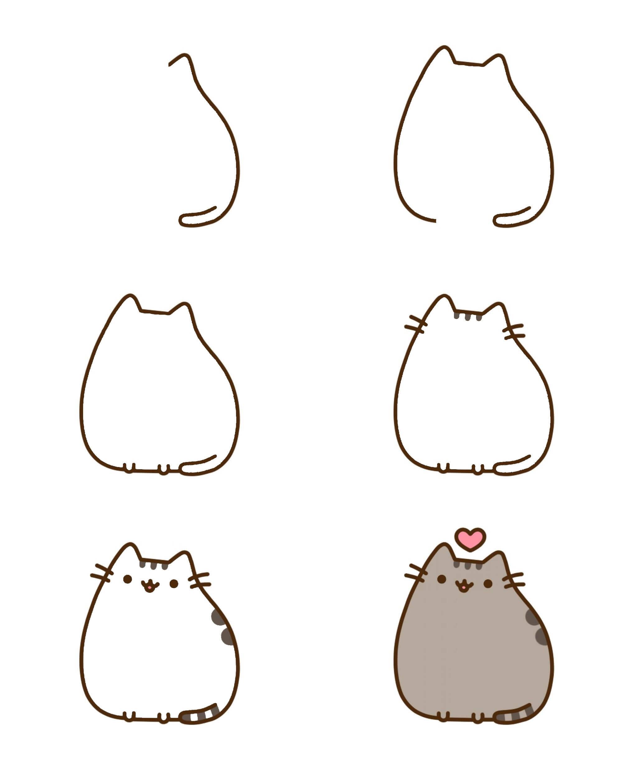 Idée Pusheen (15) dessin