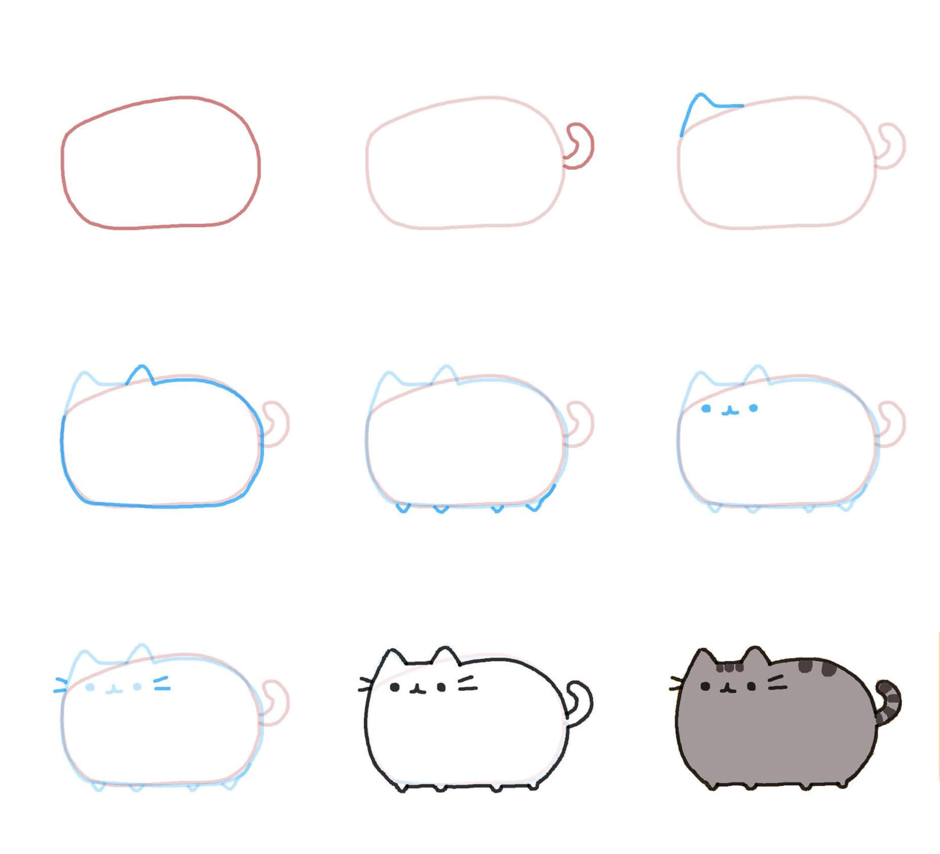 Idée Pusheen (3) dessin