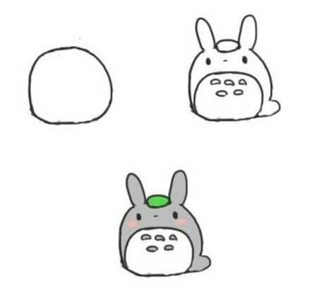 idée Totoro (16) dessin