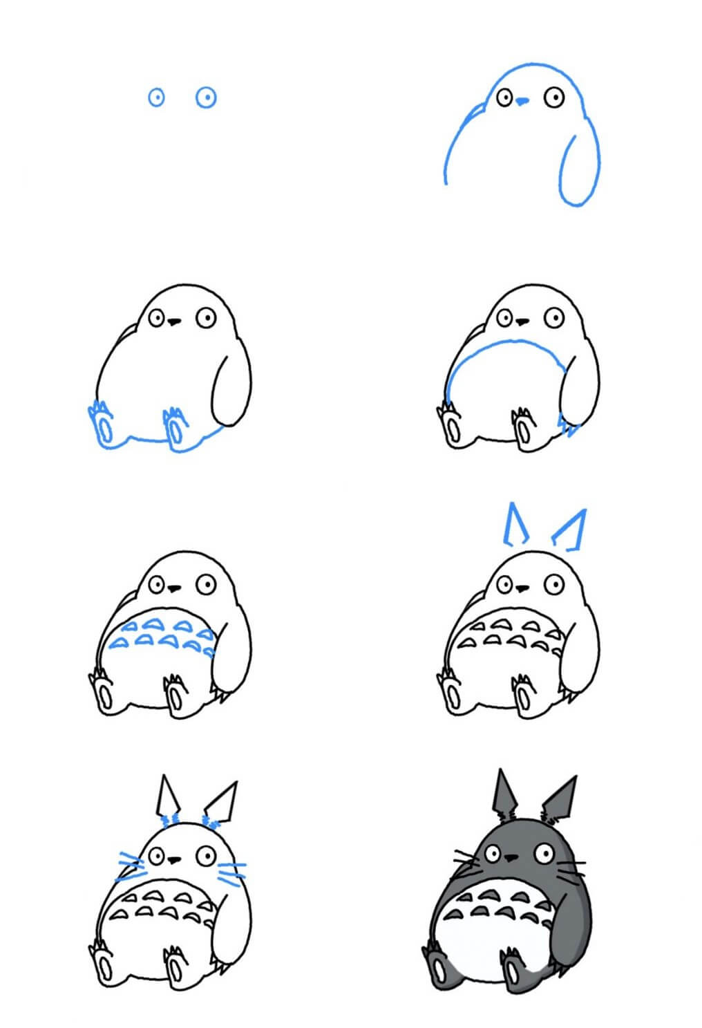 idée Totoro (22) dessin