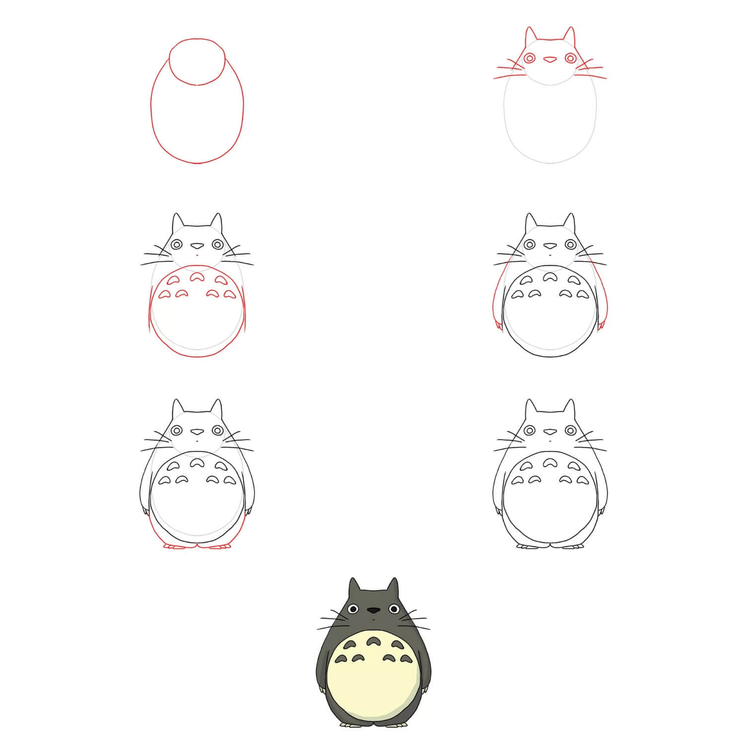 idée Totoro (4) dessin