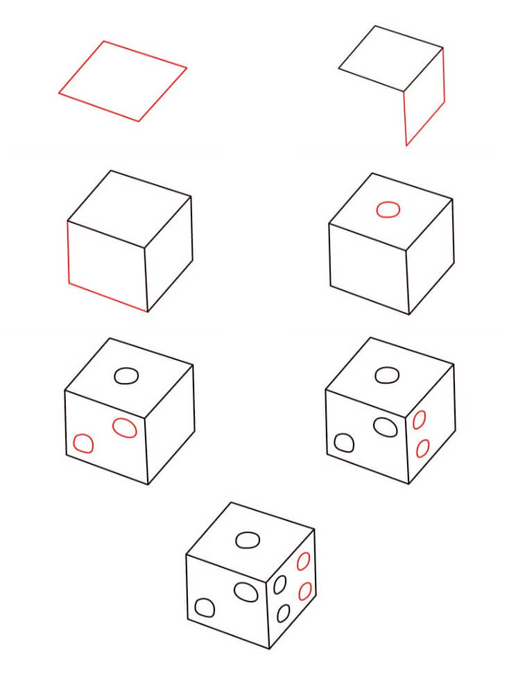 Idées de dés (4) dessin