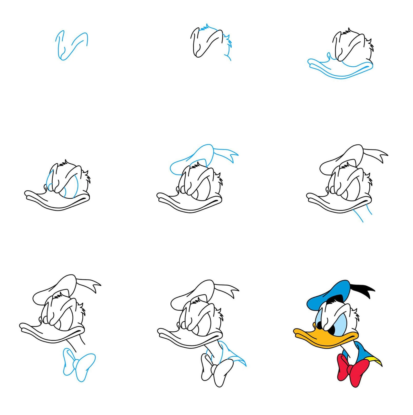 Donald Duck dessin