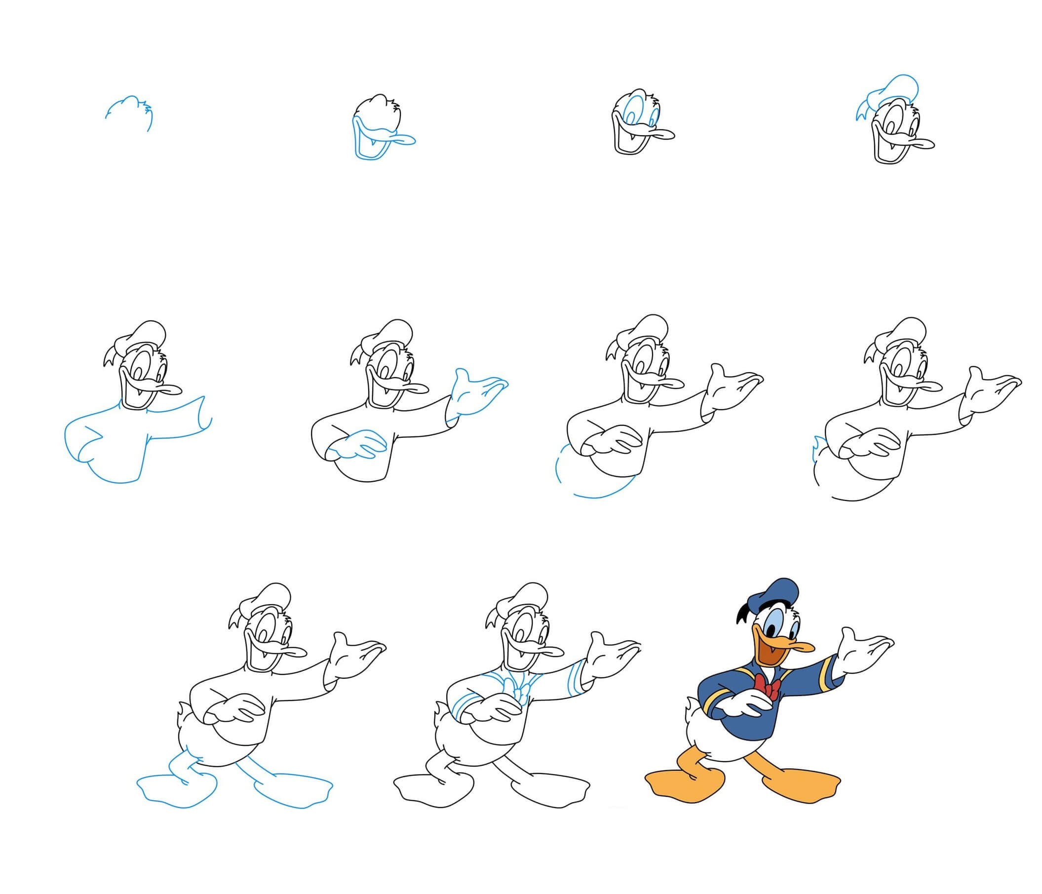 Idées de Donald Duck (14) dessin