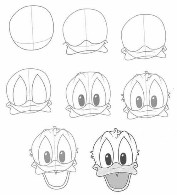 Idées de Donald Duck (20) dessin