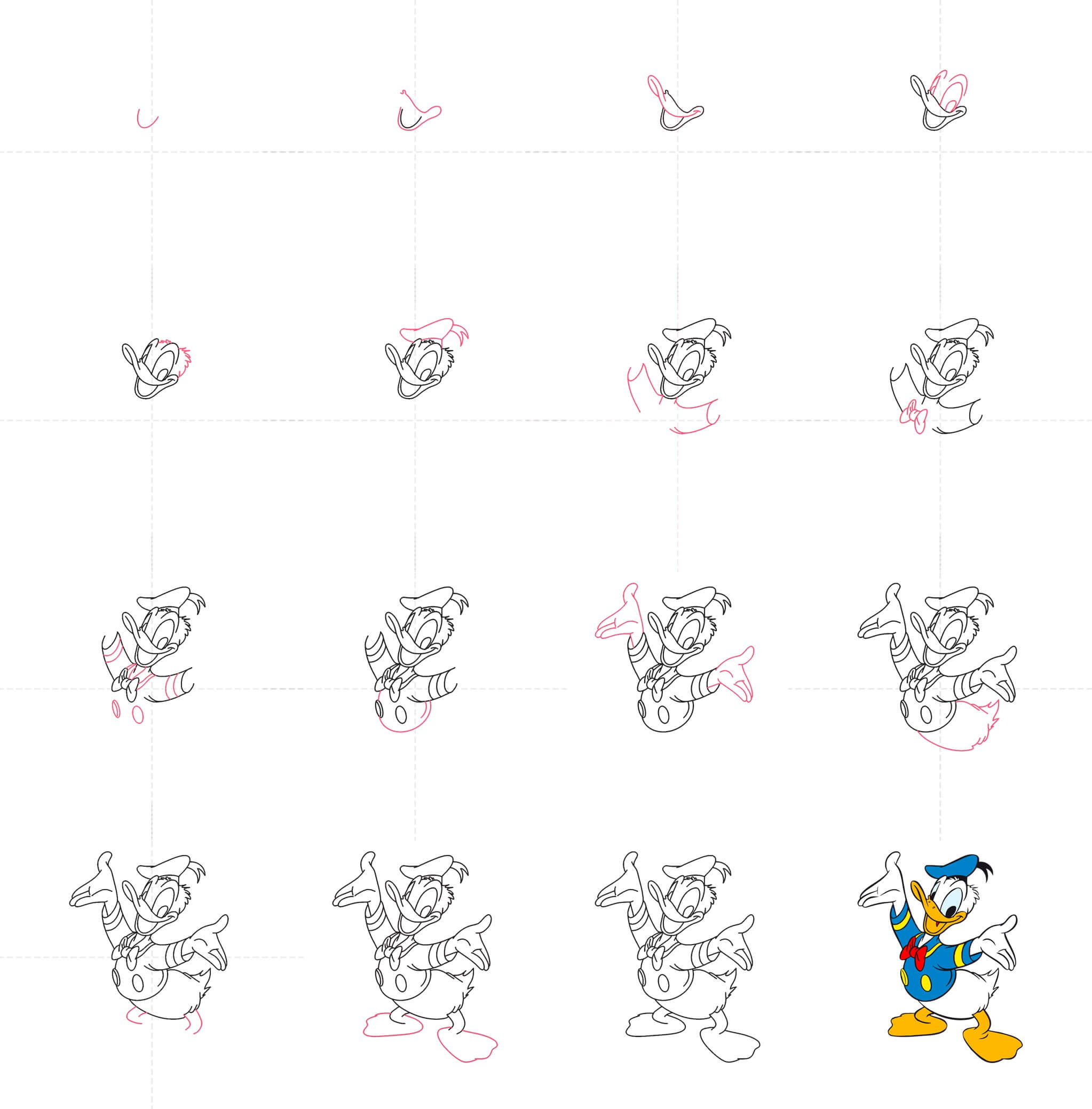 Idées de Donald Duck (7) dessin